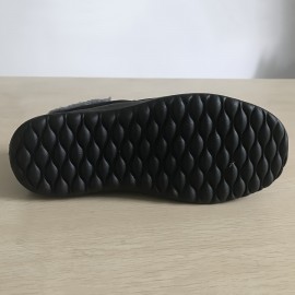 Men's Casual Snow Boots, Anti-skid Windproof Slip On Ankle Boots With Lined Fuzz For Outdoor, Autumn And Winter