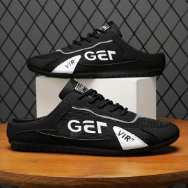 Men's Lightweight Breathable Non-Slip Trendy Slippers, Fashionable Slip-On Casual Shoes