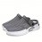 Men's Breathable Lace Free Slip On Knitted Clog, Casual Non Slip Sandals With Assorted Colors, Outdoor Walking Shoes For Summer