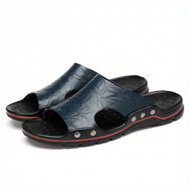 Men's Casual Non-Slip Sandals, Wear-resistant Comfy Beach Shoes, Summer