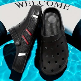 Men's And Women's Clogs, Garden Shoes, Comfortable Lightweight Hollow Out Sandals, Spring And Summer