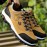 Men's Lace-up Sneakers - Athletic Shoes - Wear-resistant And Breathable Hiking Shoes