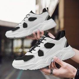 Men's Lightweight Breathable Lace Up Casual Sport Shoes Sneakers