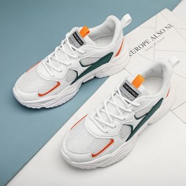 Men's Lightweight Breathable Lace Up Casual Sport Shoes Sneakers