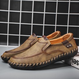 Men's Casual Slip On Loafers Breathable Shoes