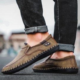 Men's Casual Slip On Loafers Breathable Shoes
