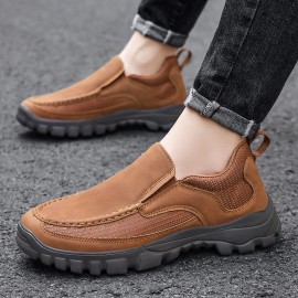 Men's Loafers, Wear-resistant Non-Slip Comfy Casual Shoes, Slip-On Walking Shoes