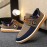 Men's Comfy Canvas Shoes, Breathable Lace-up Casual Walking Shoes For Office Walking Driving, Spring Summer And Autumn
