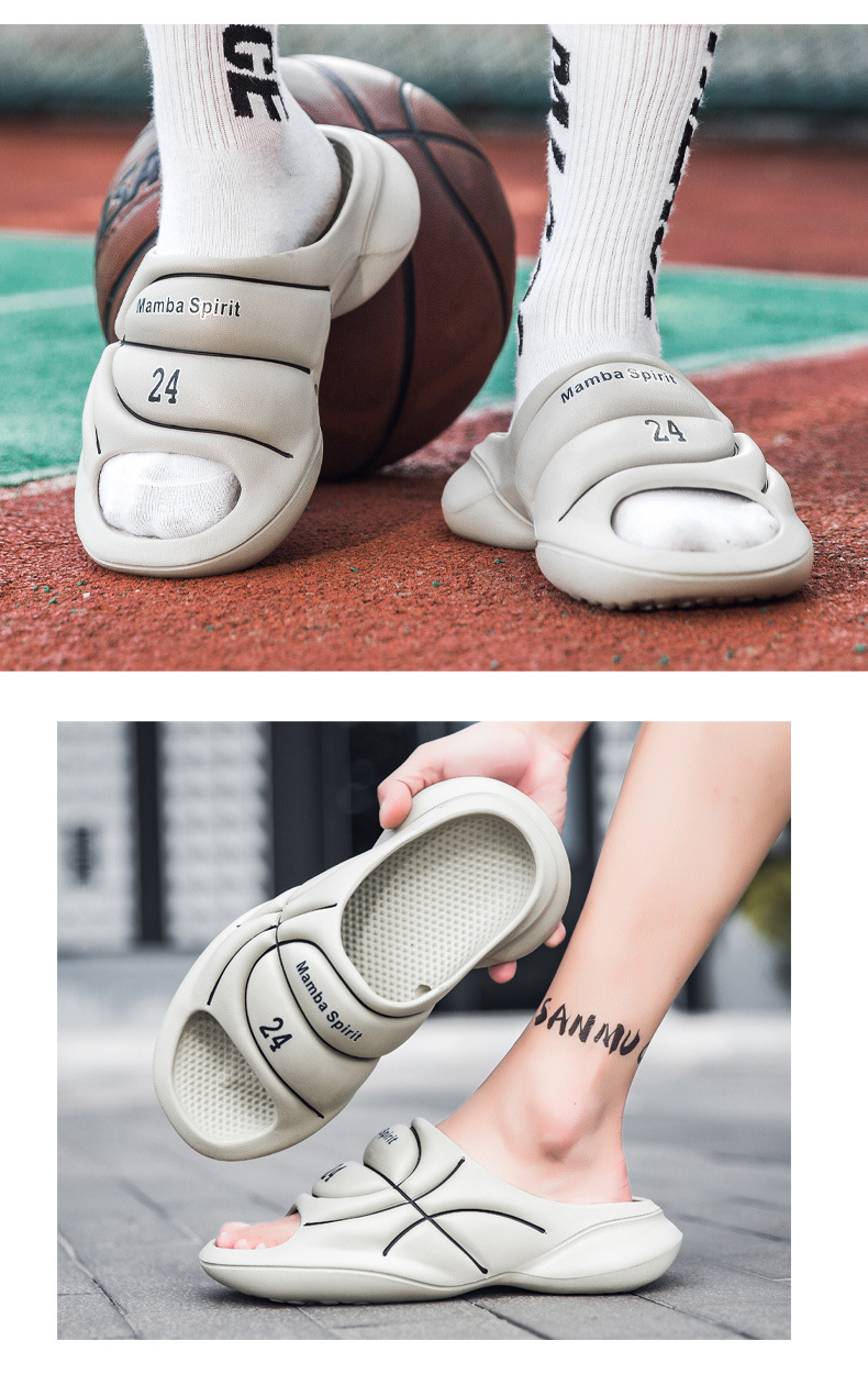 mens slides casual non slip slippers open toe shoes for indoor outdoor beach shower spring and summer details 12